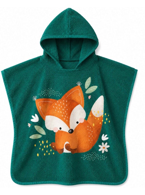 Badponcho voor kinderen met kap van katoen | sassi junior - Kiabi