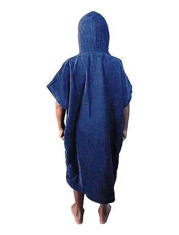 Badponcho voor kinderen van 100% katoen, om logo