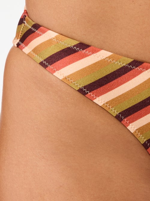 Badslip van bedrukte microvezel - Kiabi