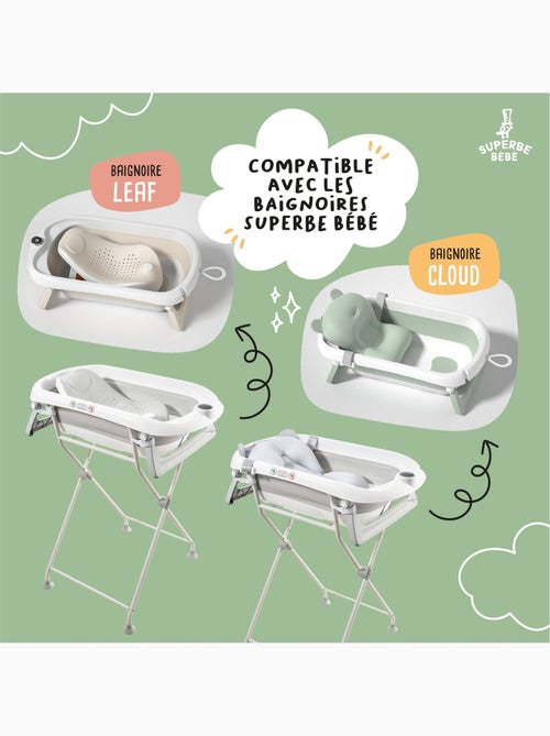 Badstandaard voor Leaf en Cloud-modellen - Inclusief afvoerset | SUPERBE BEBE - Kiabi Badstandaard voor Leaf en Cloud-modellen - Inclusief afvoerset | SUPERBE BEBE - Kiabi