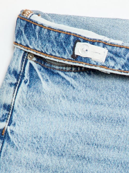 Baggy denim bermuda van katoen - Kiabi
