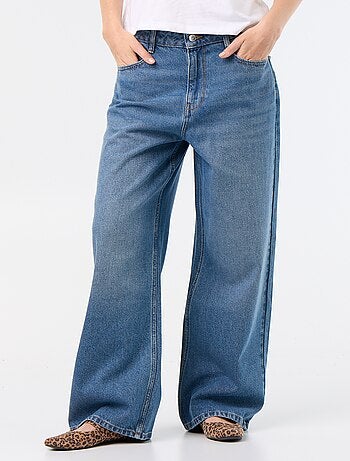 Baggy denim broek
