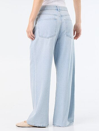 Baggy denim broek
