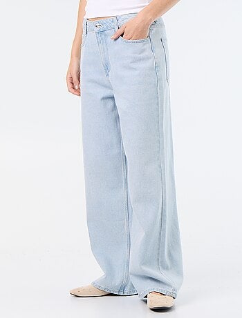 Baggy denim broek
