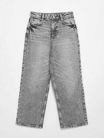 Baggy denim broek