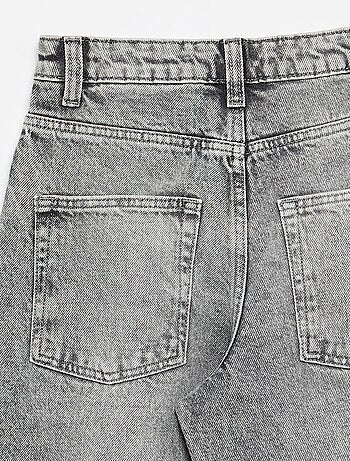 Baggy denim broek