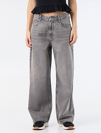 Baggy denim broek