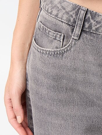 Baggy denim broek