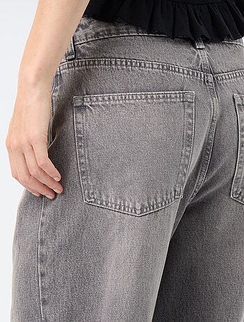 Baggy denim broek