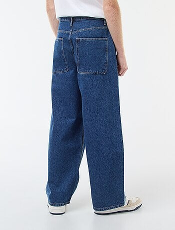 Baggy denim fit en coton