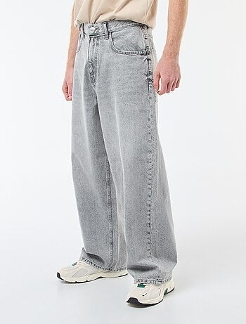 Baggy denim fit en coton
