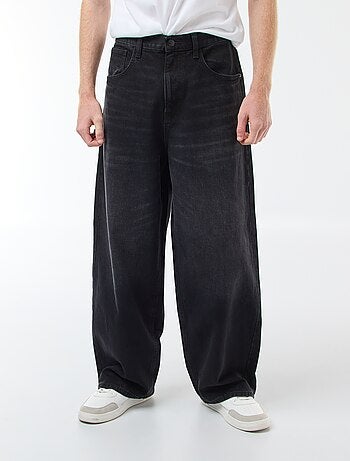 Baggy denim fit en coton