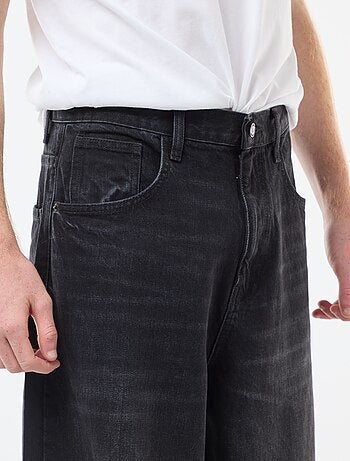 Baggy denim fit en coton