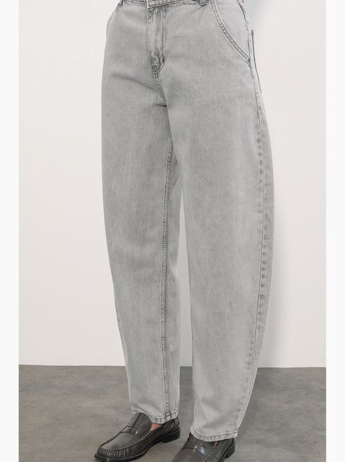 Baggy denim jeans met hoge taille bdart - Kiabi
