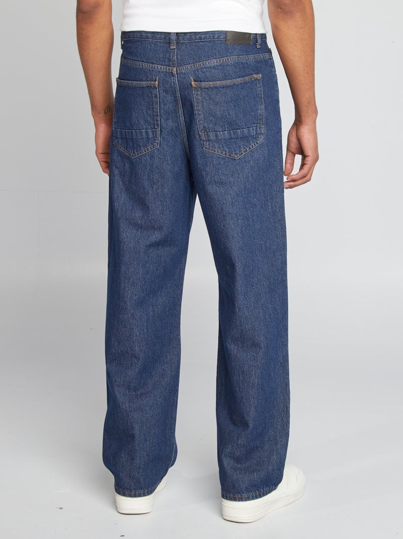 Baggy jeans - Breed model BLAUW - Kiabi