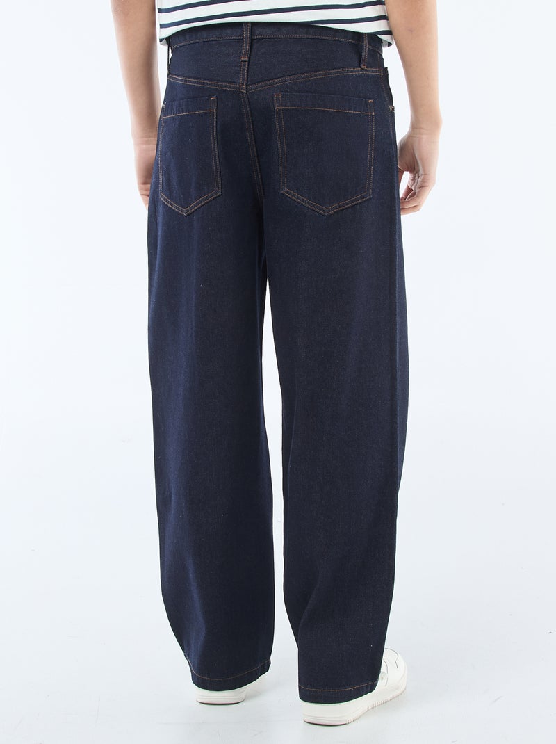 Baggy jeans Blauw - Kiabi