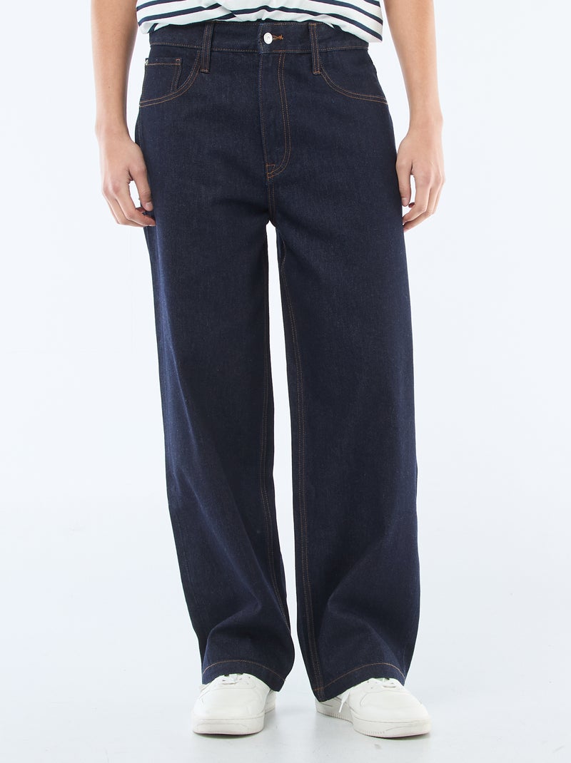 Baggy jeans Blauw - Kiabi