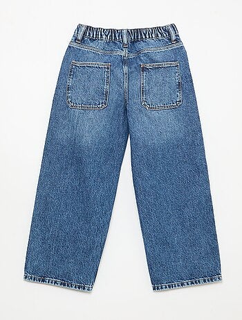 Baggy jeans effen 5 zakken