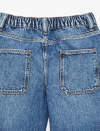 Baggy jeans effen 5 zakken