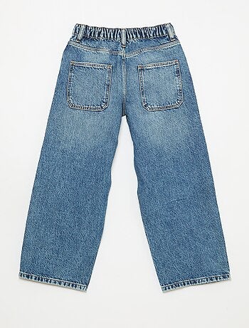 Baggy jeans effen 5 zakken