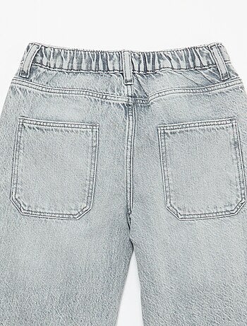 Baggy jeans effen 5 zakken