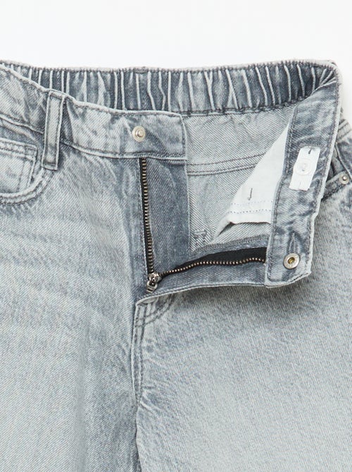 Baggy jeans effen 5 zakken - Kiabi