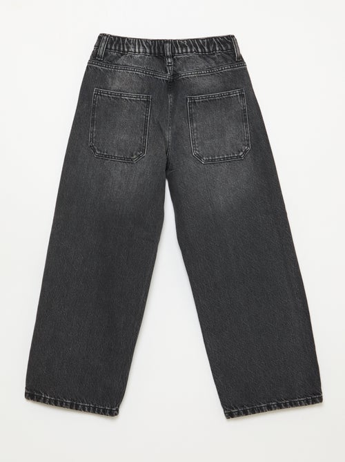 Baggy jeans effen 5 zakken - Kiabi