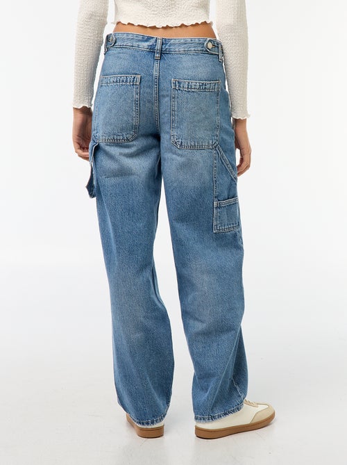 Baggy jeans met scheurtjes - Kiabi