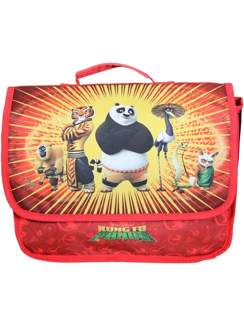 BAGTROTTER Cartable 32 cm maternelle Kung Fu Panda Rouge - Kiabi BAGTROTTER Cartable 32 cm maternelle Kung Fu Panda Rouge - Kiabi