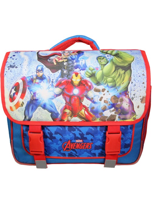 BAGTROTTER Cartable 38 cm Avengers Multicolore - Kiabi BAGTROTTER Cartable 38 cm Avengers Multicolore - Kiabi
