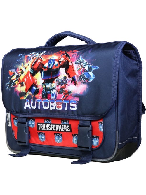 BAGTROTTER Cartable 38 cm Hasbro Transformers Bleu - Kiabi BAGTROTTER Cartable 38 cm Hasbro Transformers Bleu - Kiabi