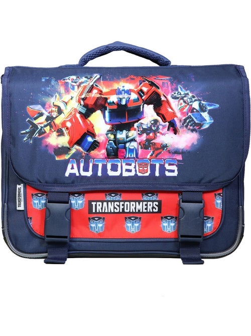 BAGTROTTER Cartable 38 cm Hasbro Transformers Bleu - Kiabi BAGTROTTER Cartable 38 cm Hasbro Transformers Bleu - Kiabi