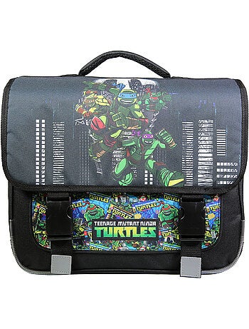 BAGTROTTER Cartable 38 cm Tortues Ninja Noir