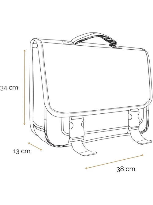 BAGTROTTER Cartable 38 cm Tortues Ninja Noir - Kiabi BAGTROTTER Cartable 38 cm Tortues Ninja Noir - Kiabi