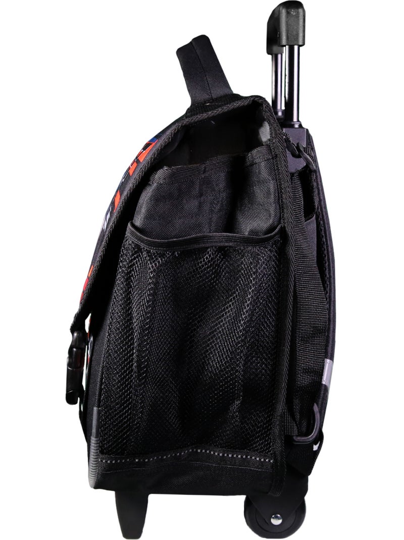 BAGTROTTER Cartable à roulettes 38 cm Fast And Furious Noir Noir - Kiabi
