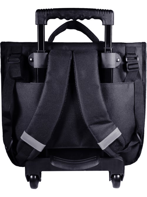 BAGTROTTER Cartable à roulettes 38 cm Fast And Furious Noir - Kiabi BAGTROTTER Cartable à roulettes 38 cm Fast And Furious Noir - Kiabi