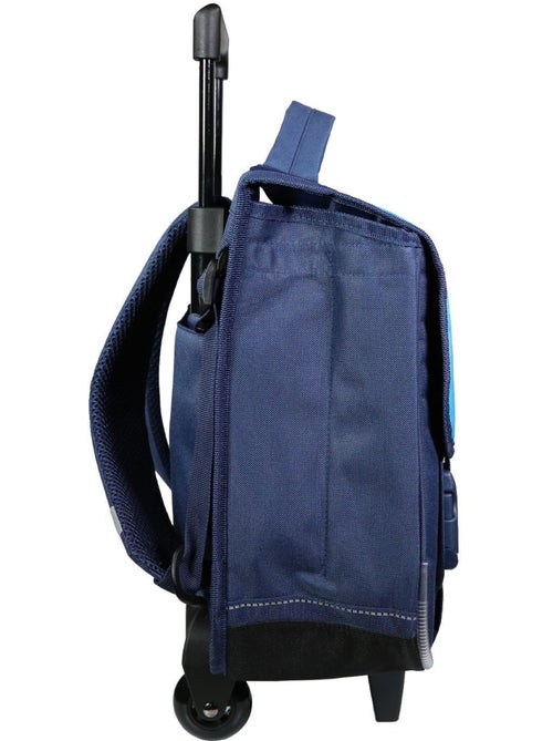 BAGTROTTER Cartable à roulettes 38 cm Lili Lou Chat Bleu - Kiabi BAGTROTTER Cartable à roulettes 38 cm Lili Lou Chat Bleu - Kiabi