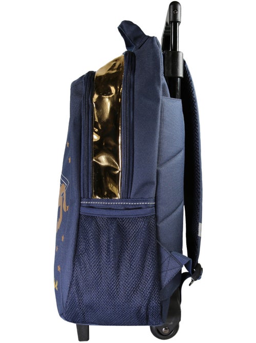 Bagtrotter Cybel Sac à dos à roulettes Marine 2 compartiments 33x16x45 cm - Kiabi