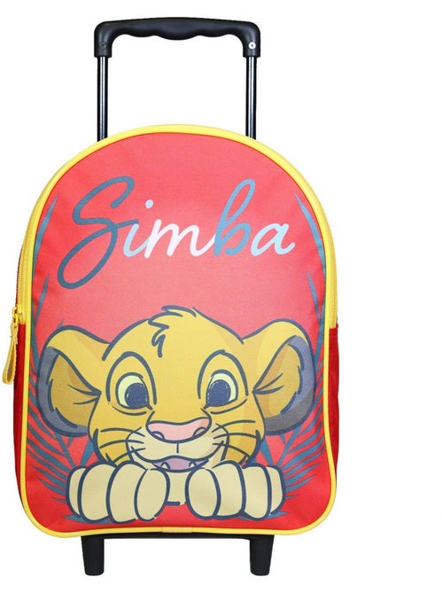 BAGTROTTER Sac à dos à roulettes 31 cm Disney Le Roi Lion Simba Rouge - Kiabi BAGTROTTER Sac à dos à roulettes 31 cm Disney Le Roi Lion Simba Rouge - Kiabi