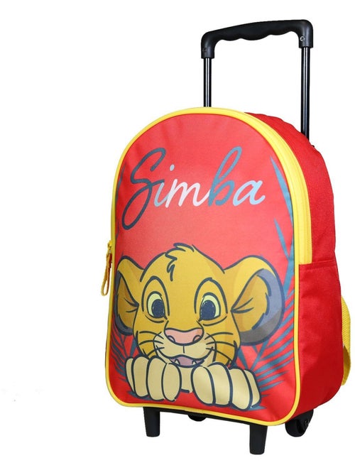 BAGTROTTER Sac à dos à roulettes 31 cm Disney Le Roi Lion Simba Rouge - Kiabi BAGTROTTER Sac à dos à roulettes 31 cm Disney Le Roi Lion Simba Rouge - Kiabi