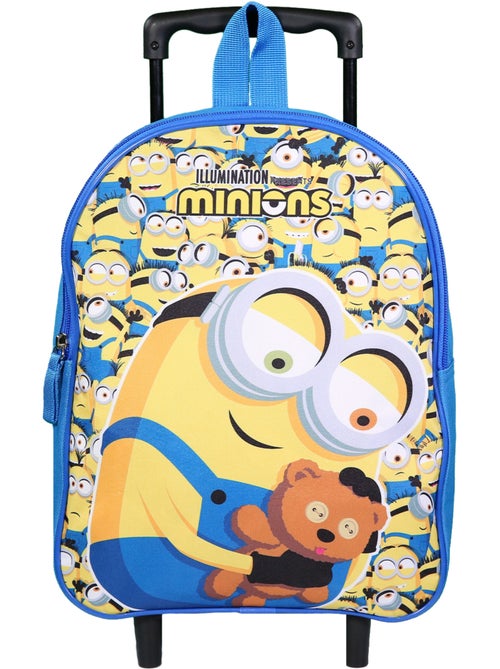 BAGTROTTER Sac à dos à roulettes 32 cm maternelle Les Minions Jaune - Kiabi BAGTROTTER Sac à dos à roulettes 32 cm maternelle Les Minions Jaune - Kiabi
