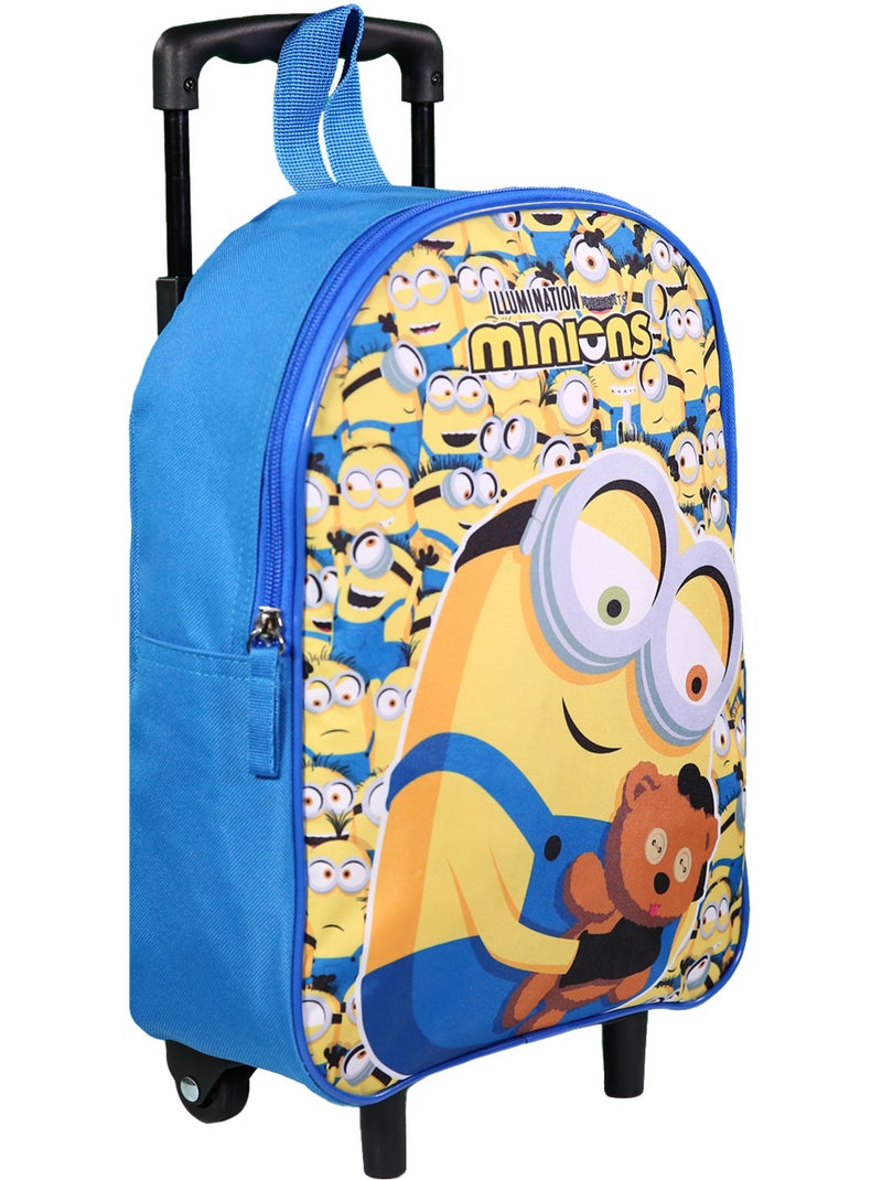 BAGTROTTER Sac à dos à roulettes 32 cm maternelle Les Minions Jaune Jaune - Kiabi