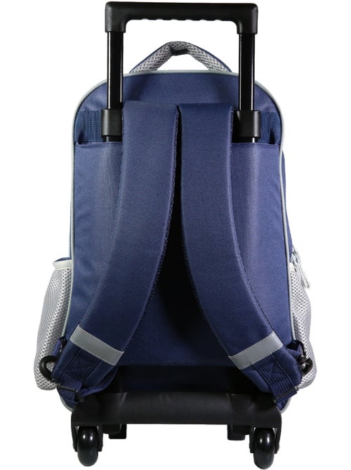 BAGTROTTER Sac à dos à roulettes Poivre Blanc Bleu Skateur - Kiabi BAGTROTTER Sac à dos à roulettes Poivre Blanc Bleu Skateur - Kiabi