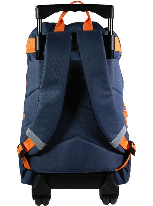 BAGTROTTER Sac à dos à roulettes Vorax Bleu Dinosaure Surf - Kiabi BAGTROTTER Sac à dos à roulettes Vorax Bleu Dinosaure Surf - Kiabi