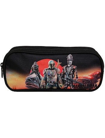 BAGTROTTER Trousse scolaire 2 compartiments Disney Star Wars / The Mandalorian Multicolore