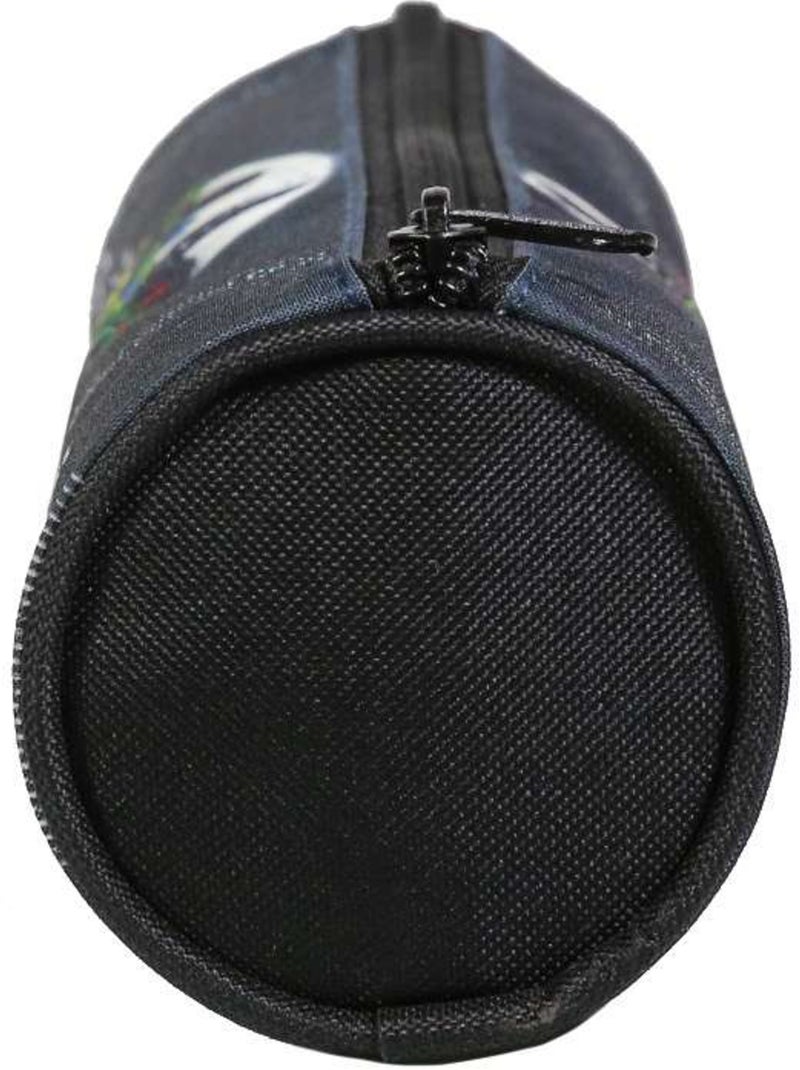 BAGTROTTER Trousse scolaire ronde Tortues Ninja Noire Noir - Kiabi