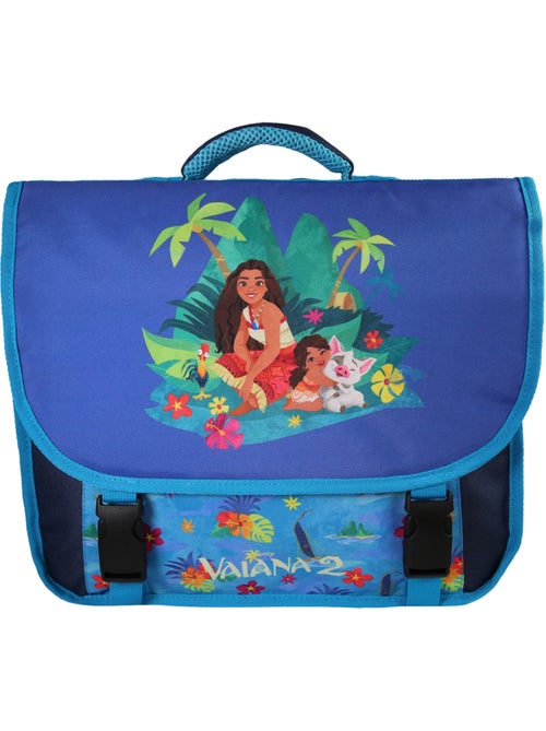 Bagtrotter Vaiana Disney Cartable 38 cm Bleu foncé 2 compartiments fond renforcé - Kiabi Bagtrotter Vaiana Disney Cartable 38 cm Bleu foncé 2 compartiments fond renforcé - Kiabi