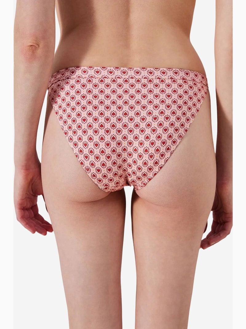 Bahia super bikinibroekje penti Wit Rood - Kiabi