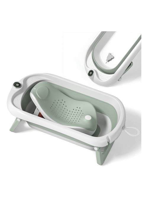 Baignoire bébé pliable - Thermomètre et transat inclus | SUPERBE BEBE - Kiabi Baignoire bébé pliable - Thermomètre et transat inclus | SUPERBE BEBE - Kiabi