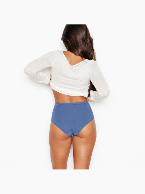 Bala hoge slip viscose bruin - Kiabi Bala hoge slip viscose bruin - Kiabi